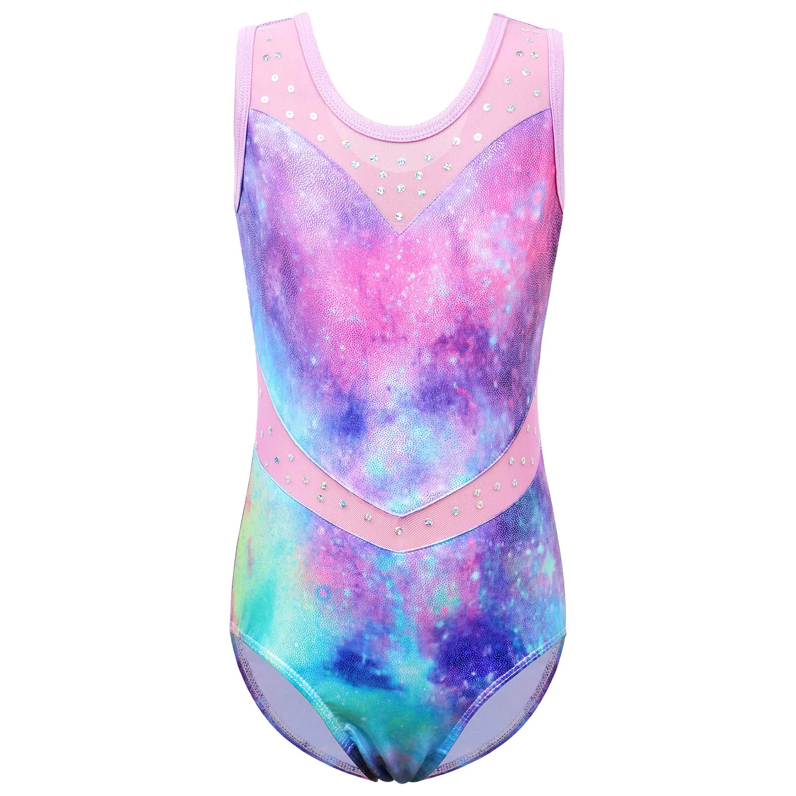 

BAOHULU Kids Teens Sleeveless Ballet Leotards Ballet Dance Girls Gymnastics Leotard Children Dance Costumes