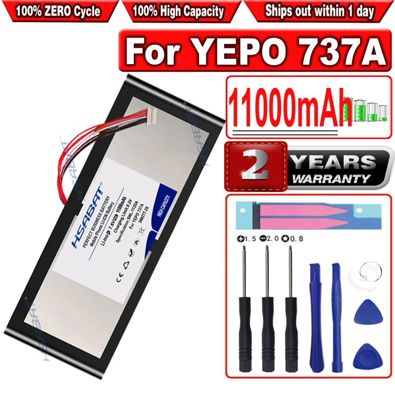 

HSABAT 11000mAh Аккумулятор для ноутбука YEPO 737A 737/T/A совместимый 369277-2S