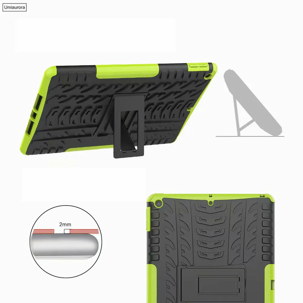Чехол для iPad Mini 2 4 5 Air TPU + PC чехол подставка 6th 9 7 &quot2018 7th Gen 10 2&quot планшет