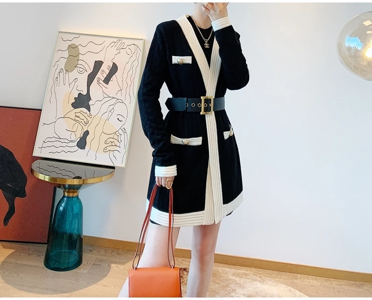 

Resurrection Fund Genuine Leather Metal D Letter Buckle Cowhide Woman Belt Waist Seal Joker Loose Coat Overcoat Skirt Belt