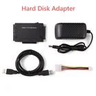 Адаптер USB 3,0 к SATA IDE для жестких дисков 2,5 дюйма3,5 дюйма SDD HDD, 2,5 дюйма3,5 дюйма SATA HDD  SSD и IDE HDD Drive, оптический привод
