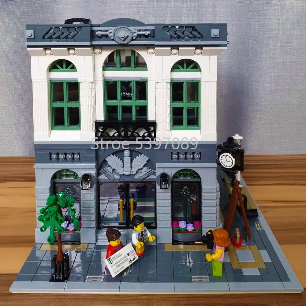 Строительные блоки игрушки 15001 2413 шт. совместимые с Legoings кирпич банк СОЗДАТЕЛЬ