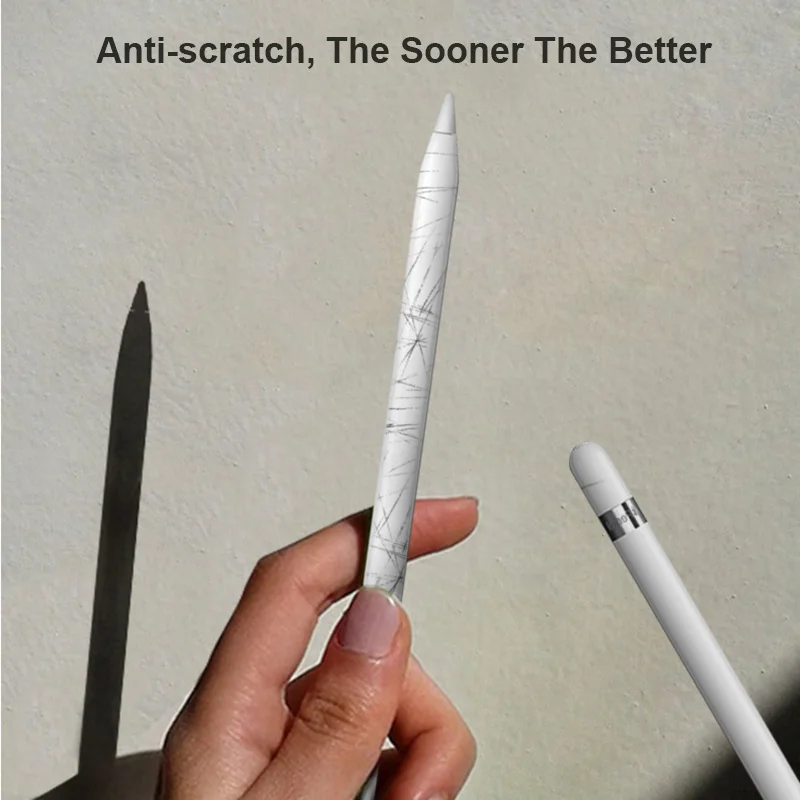 Гладкая наклейка с милым рисунком для Apple Pencil 1 2 Защитные чехлы защиты от царапин |
