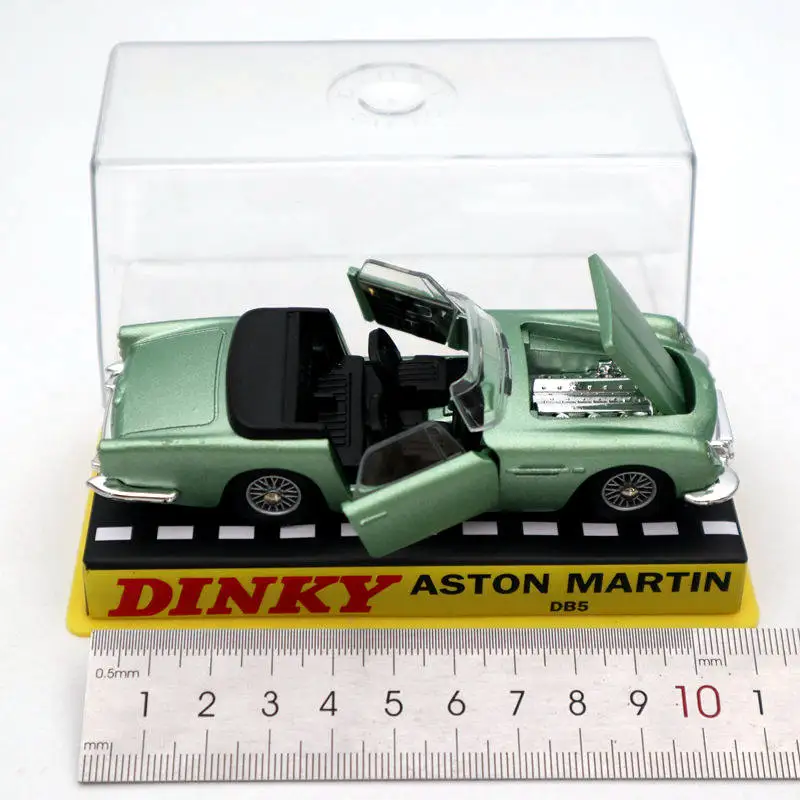 Атлас 1:43 Dinky toys 110 Aston Martin Зеленая коллекция моделей литья под давлением