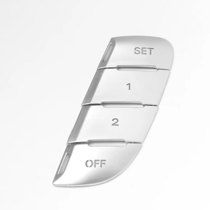 Хромированный Автомобильный Дверной замок переключатель сиденья регулируемая