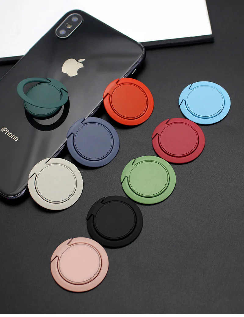 

Magnetic Rotatable Phone Holder 360 Rotatable Magnet Finger Ring Smartphone Socket For Magnetic Smartphone Stand Skin-Friendly