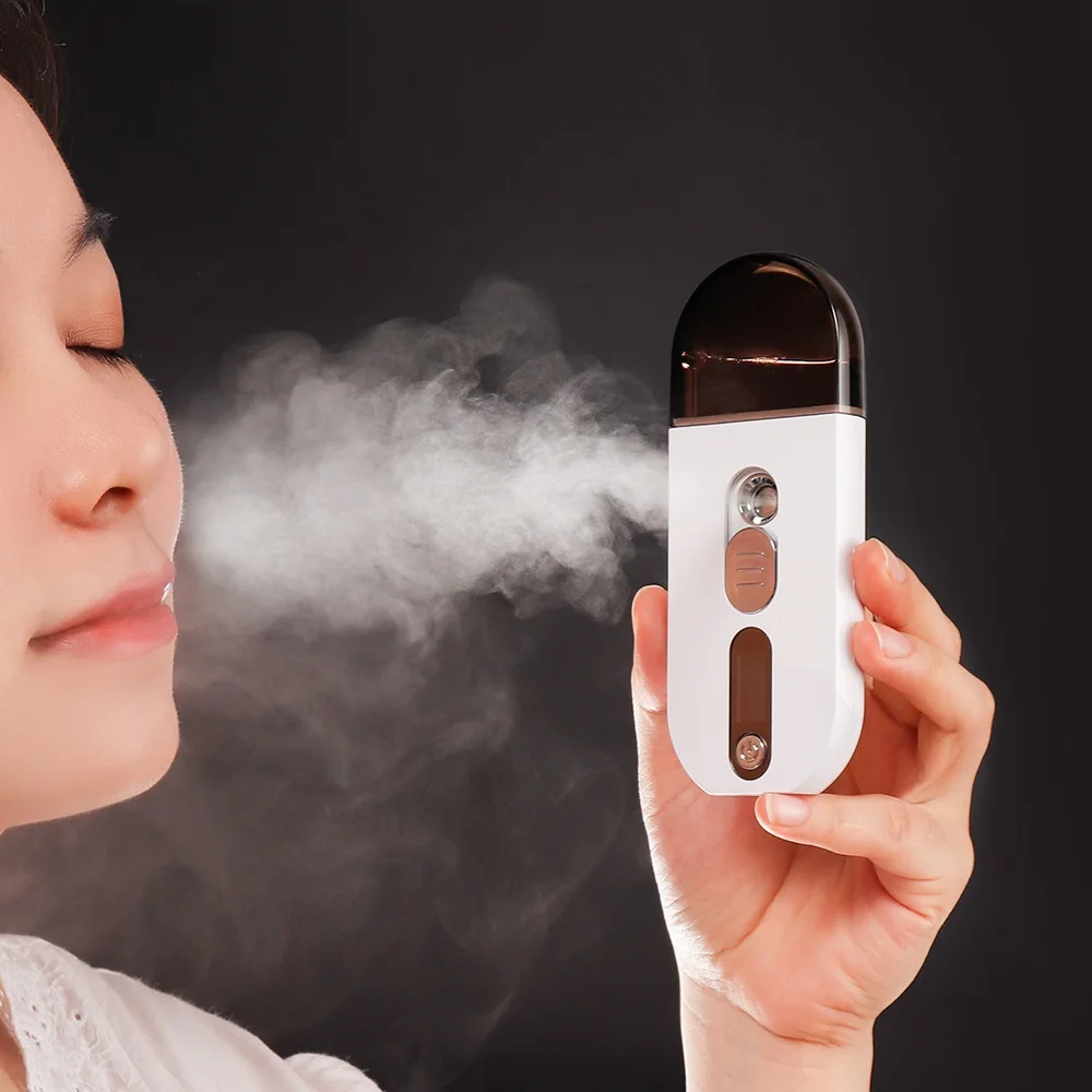 

30ML Nano Sprayer Atomization Facial Beauty Instrument Deep Hydrating Moisturizing Skin LCD Display Facial Humidity Tester