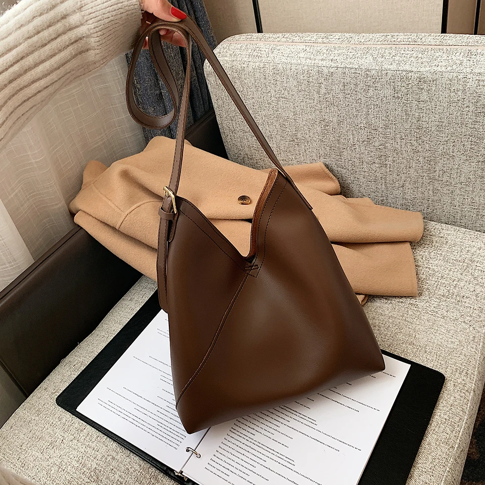 

High-Quality Leather Shoulder Bags New Style Female Bag Mini PU Wallet Large-Capacity Fashion Youth Essential Messenger Bags