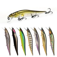 floating minnow mini fishing lures with noise ball 98mm 105g crankbait long casting lure artificial hard baits