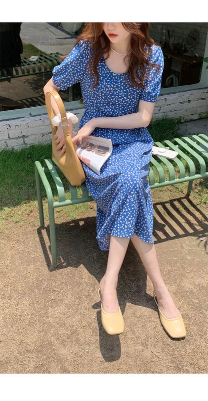 

Real Shot 2021 Summer Korean New Retro Gentle Style
