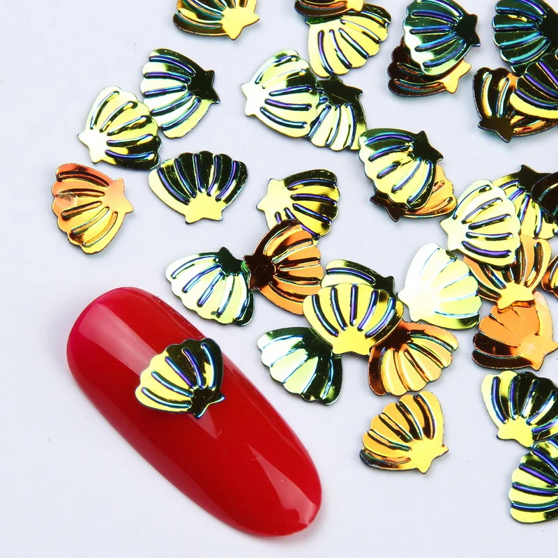 Голографические Блестки для ногтей 10 цветов|Стразы и украшения| |