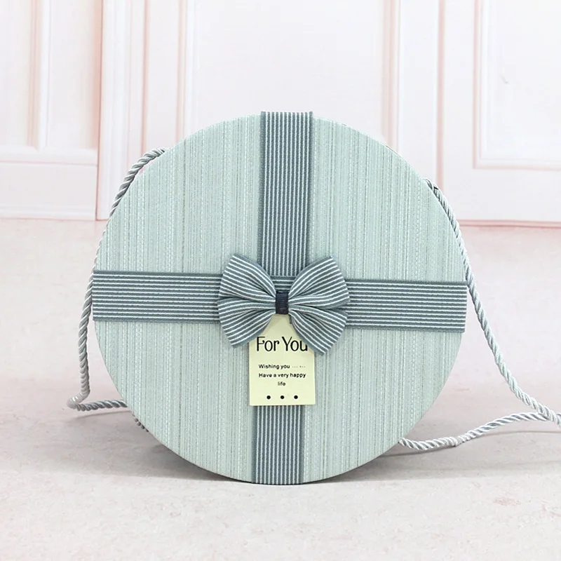 3 шт набор новый простой и свежий Подарочная коробка Круглый Свадебный подарок