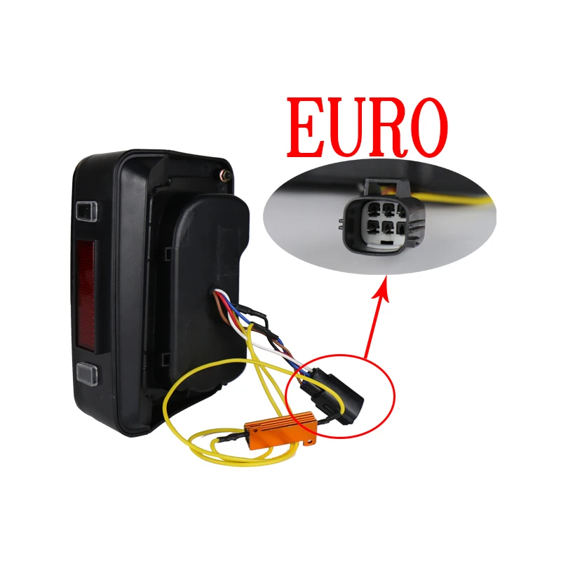 Хвост светильник тормоз заднего хода беспроводной сзади Резервное копирование в