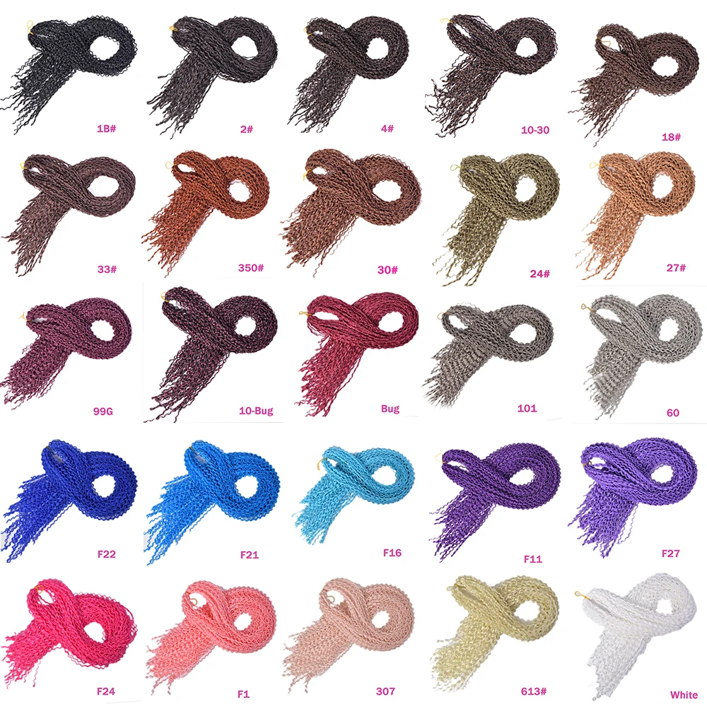 Косы женские длинные 25 дюймов заплетенные крючком блонд черные |