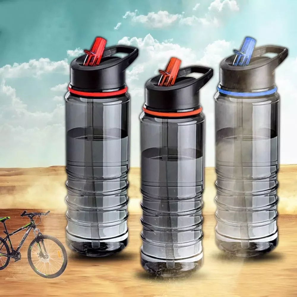 Тритановая бутылка для воды 750 мл с откидной крышкой напитков спорта гидратации в
