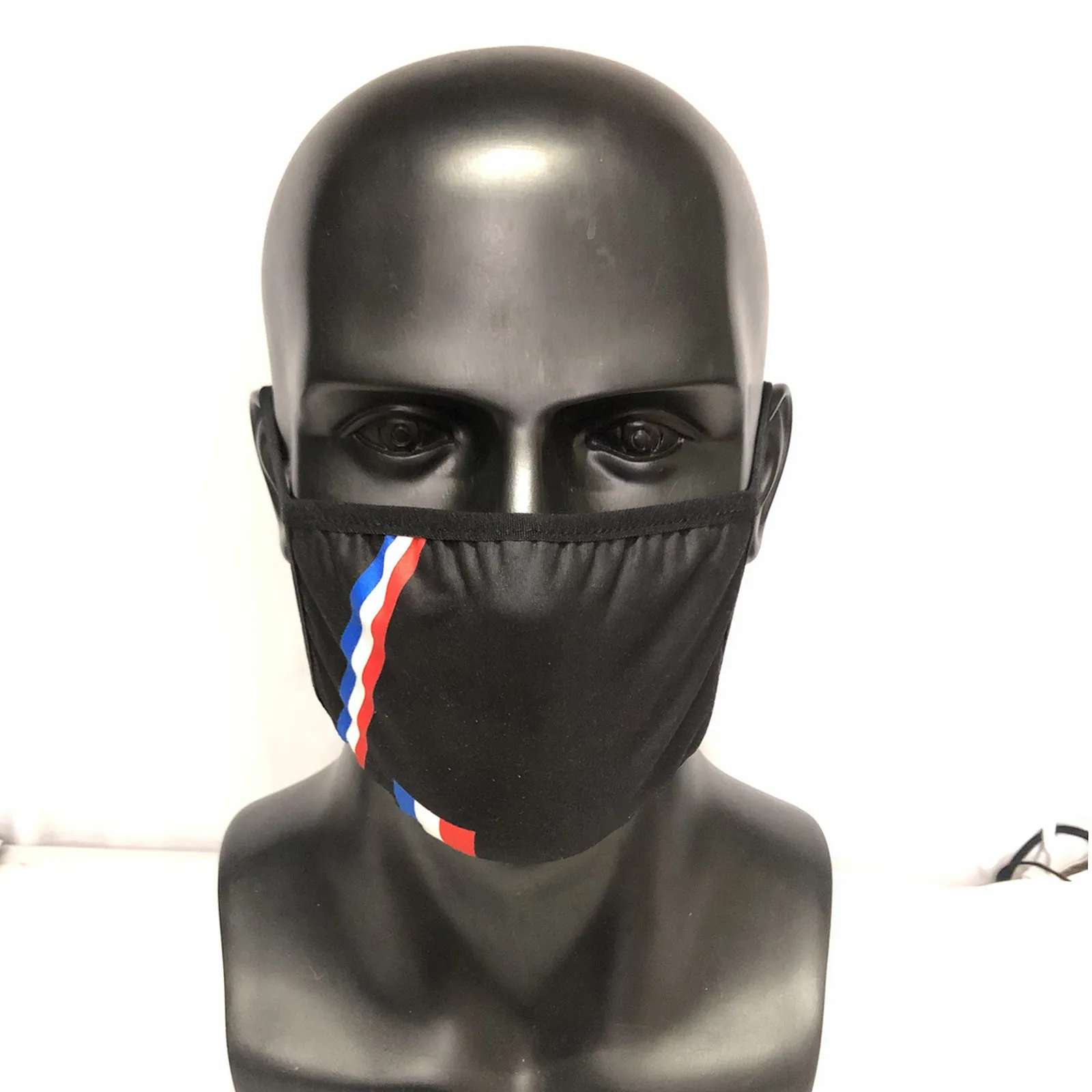 

Spain France American Flag Mask For Face Fashion Adult Washable Reusable Fabric Masque Anti-dust Facemask Party Decoration