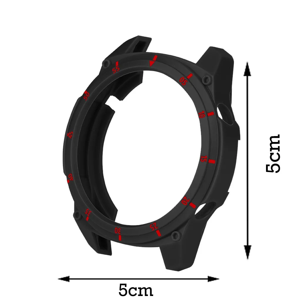 Чехол для Huawei Watch GT2 цветные Смарт-часы чехол из ТПУ корпус 46 мм защита спортивные