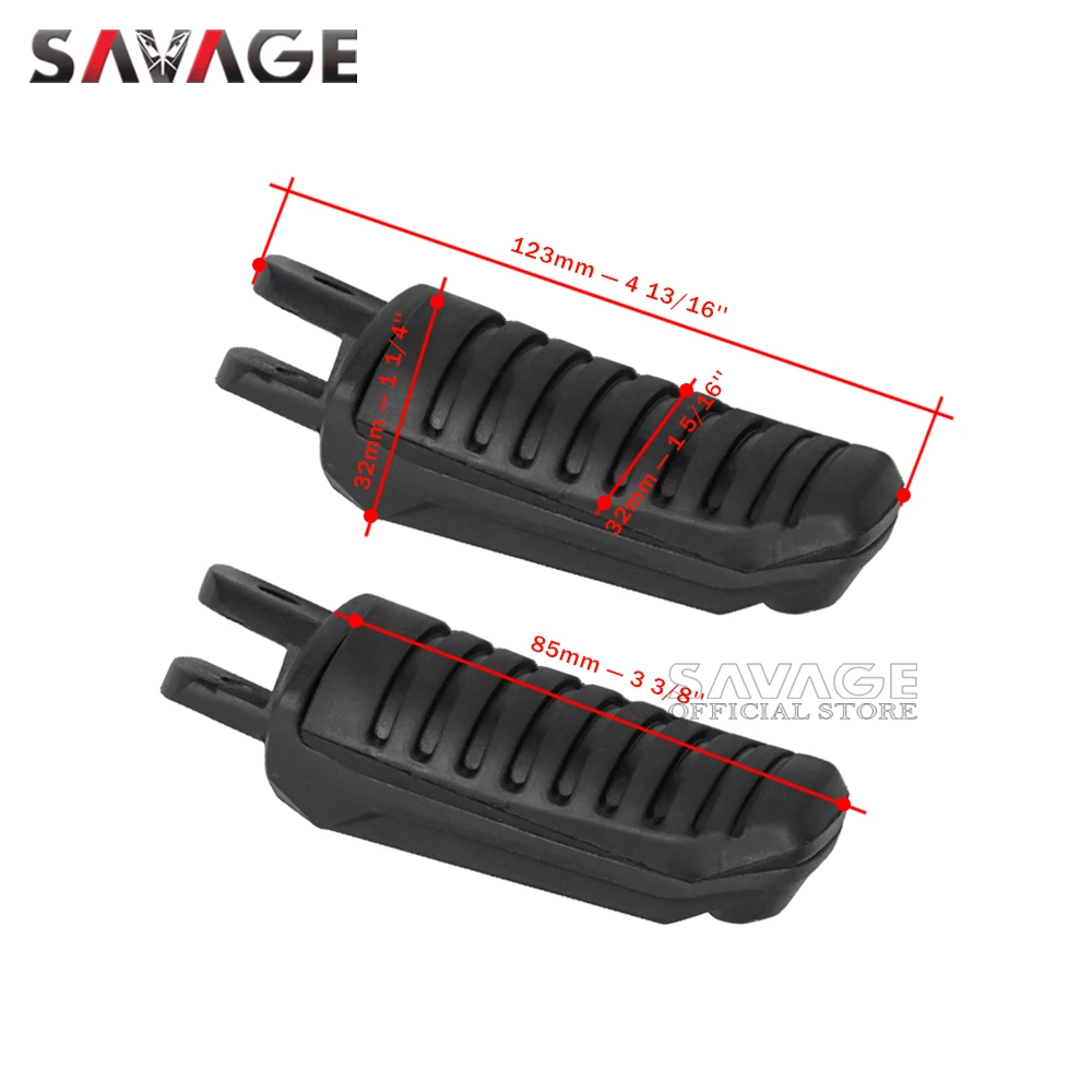 

Front Rider Footrest Foot Pegs For SUZUKI HAYABUSA GSX1300R 1997-2020 Motorcycle Accessories Foot Pedal Pads Rubber Cover