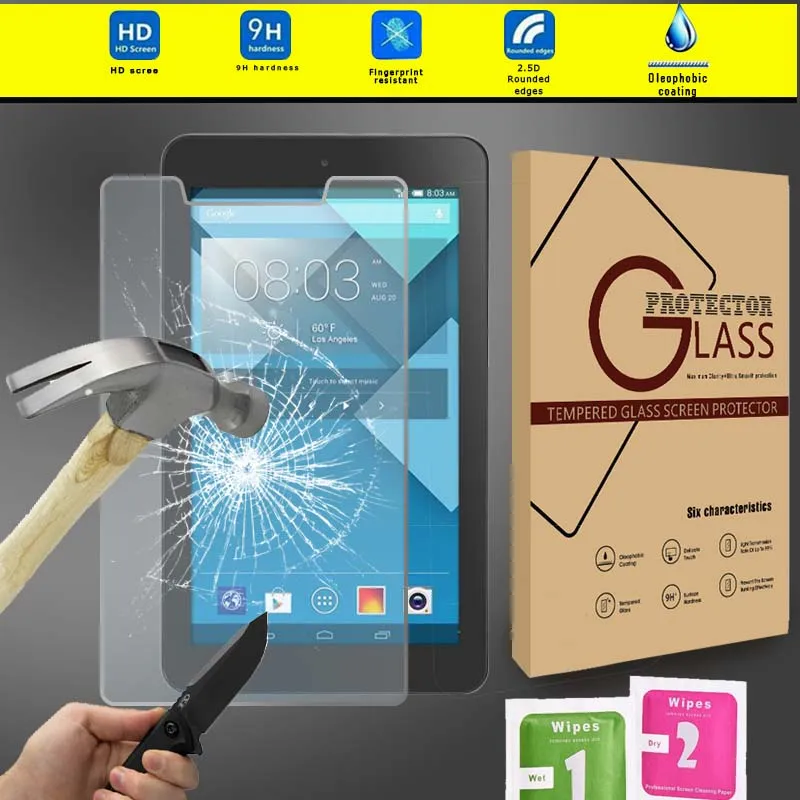 KK &amp LL для Alcatel OneTouch POP 7/7 S-Tablet защита экрана из закаленного стекла 9H прозрачная