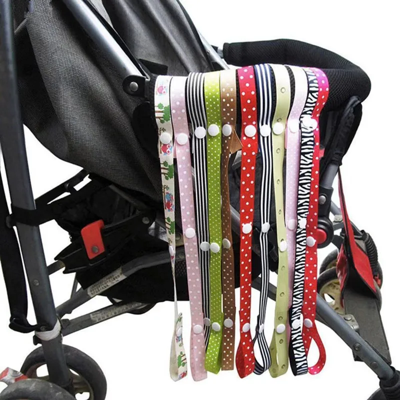 5Pc/lot Baby Anti-Drop Hanger Belt Holder Toys Stroller Strap Fixed Car Pacifier Chain