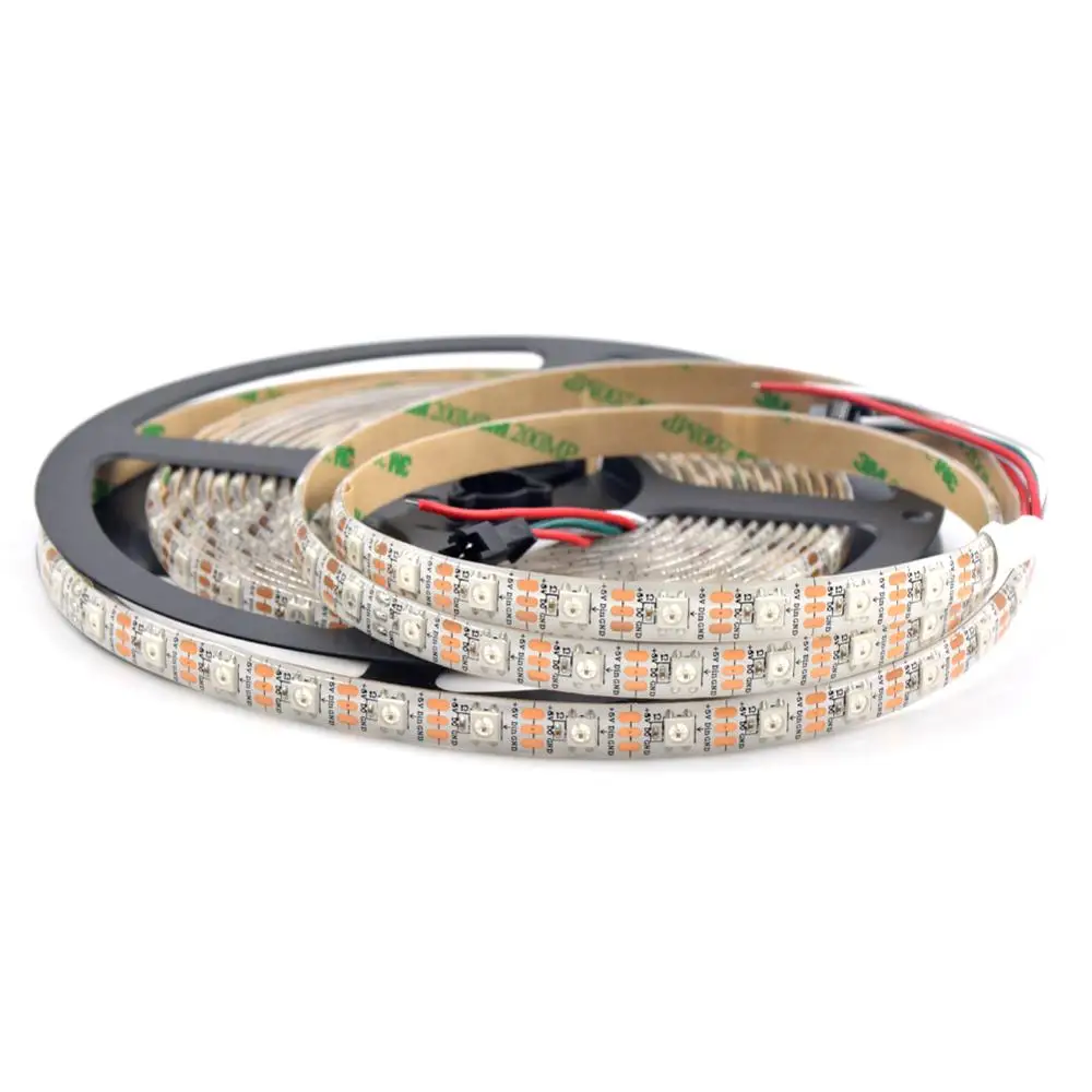 Светодиодная лента WS2812B 5 м 60 светодисветодиодный S/M WS2811 со встроенным 5050 RGB