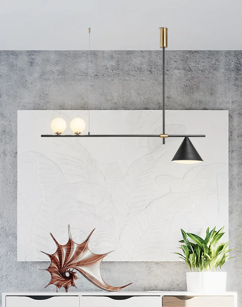 Современный Креативный подвесной светильник в скандинавском стиле|Подвесные