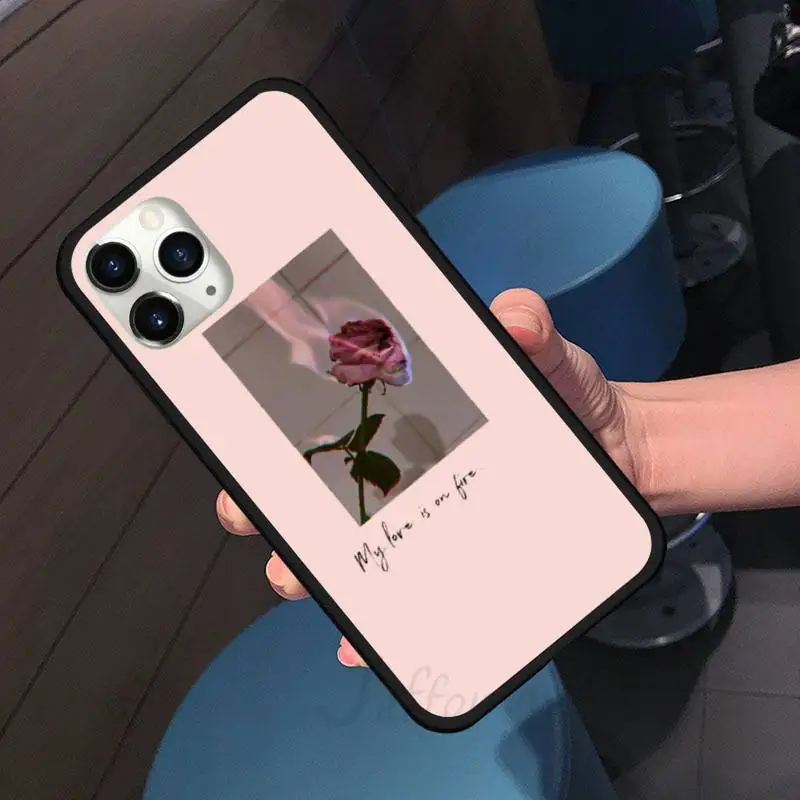 

lyrics Aesthetic Art sexy eye girl Phone Case for iPhone 11 12 pro XS MAX 8 7 6 6S Plus X 5S SE 2020 XR shell cover funda