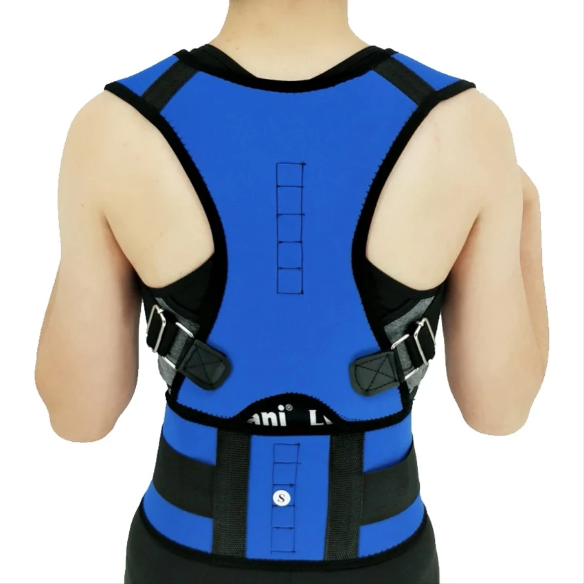 

Women Men Magnetic Orthopedic Corrector Postura Back Support Bandage Shoulder Corset Back Brace Support Posture Correction Belt