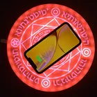 10 Вт светящийся Волшебный Массив универсальное быстрое зарядное устройство Qi для iPhone Samsung 10 Вт Быстрое беспроводное зарядное устройство