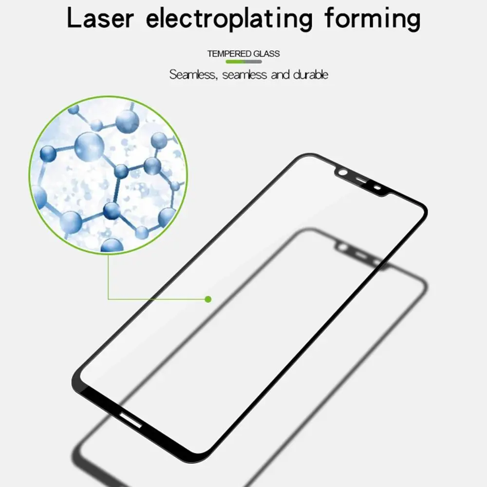 Закаленное стекло для Nokia 8 1/7 1 Plus / X7 9H 2.5D|Защитные стёкла и плёнки телефонов| |