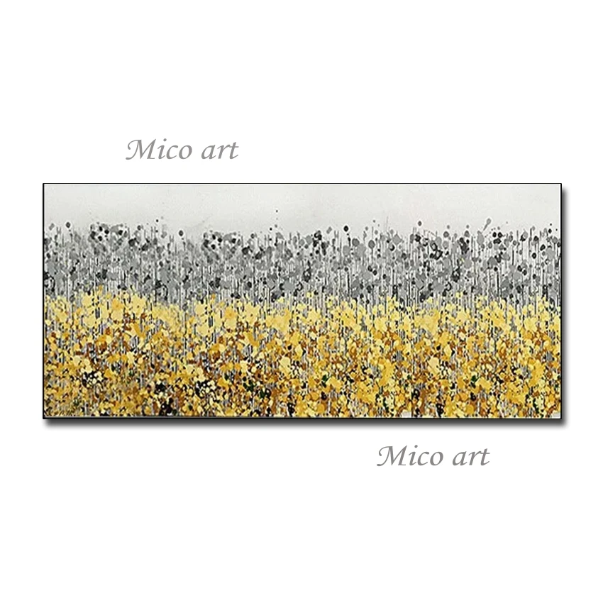 

No Framed Hand Painted Heavy Textured Latest Gold Oil Painting On Canvas 100% Hand-Painted Wall Decor Art Abstract Paintings Ar