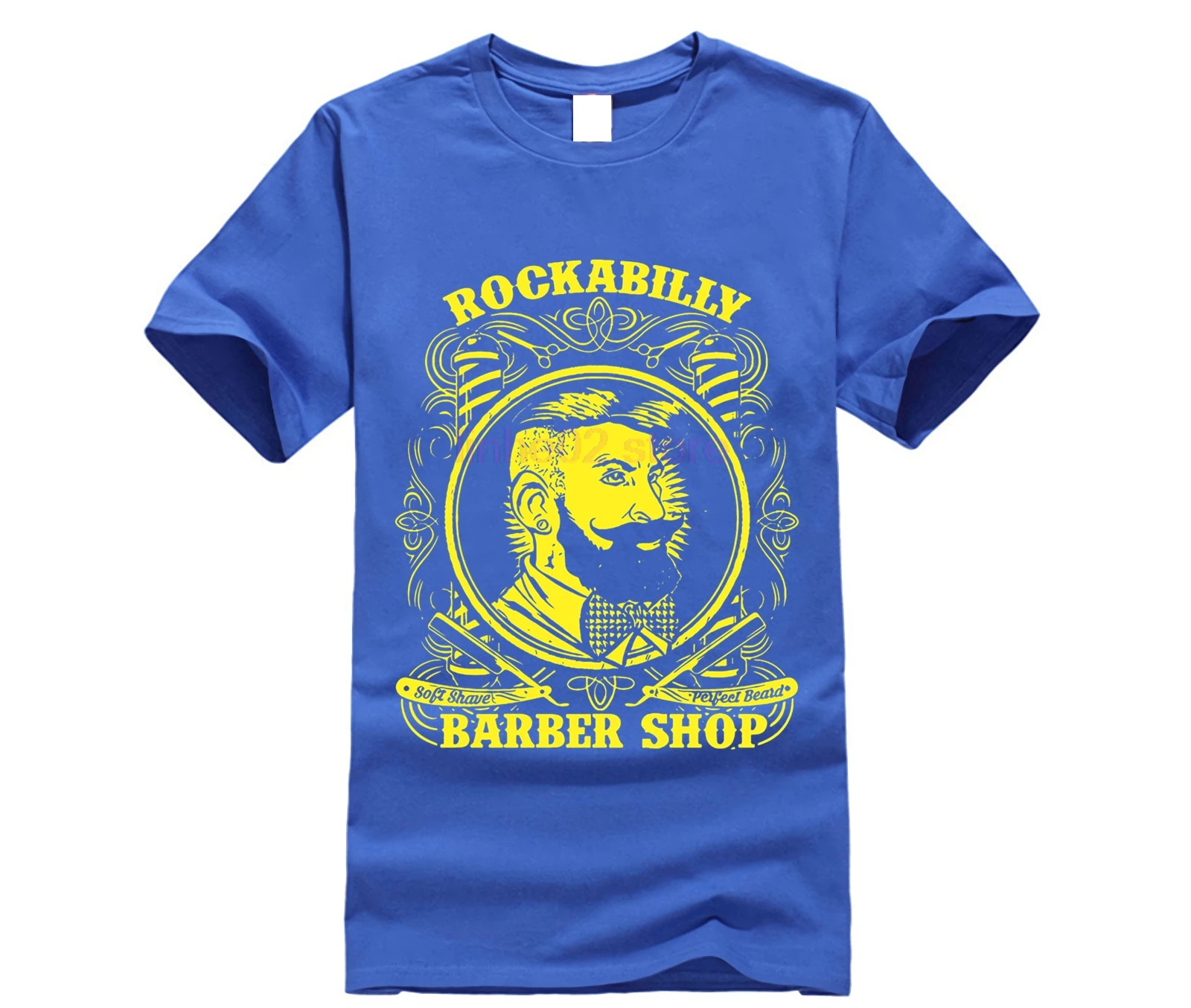 2019 летние мужские футболки высокого качества с принтом череп бородой Friseur