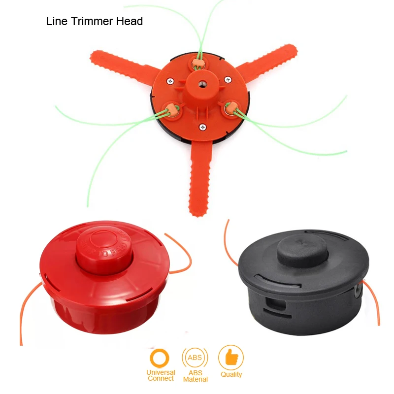 Universal Bump Feed Line Coil Trimmer Head Grass Brush Cutter  Spare Parts for Stihl Husqvarna Makita String Strimmer Lawn Mower