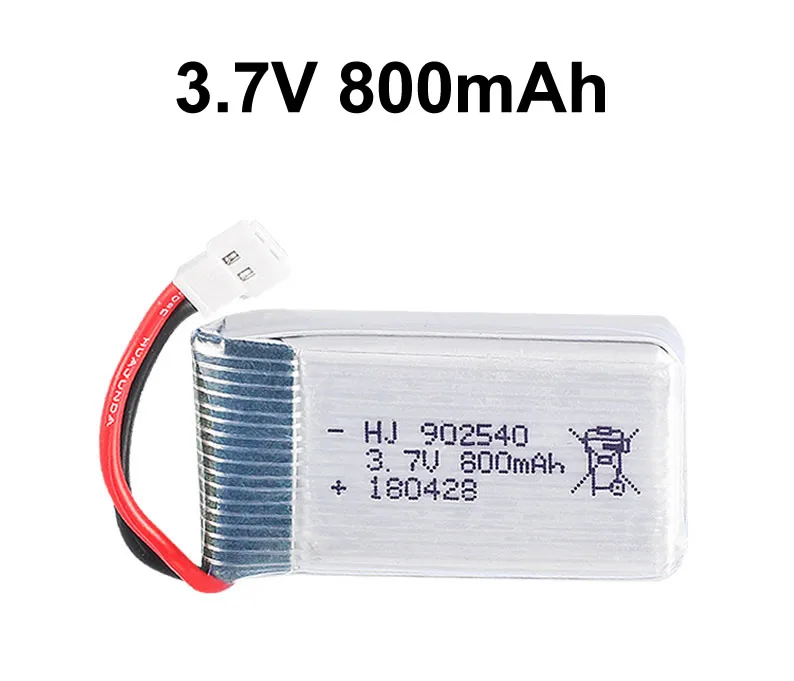 

Syma X5C X5SW X5SC X55 Запчасти для летательных аппаратов с дистанционным управлением 3,7 в 800 мАч литиевая батарея