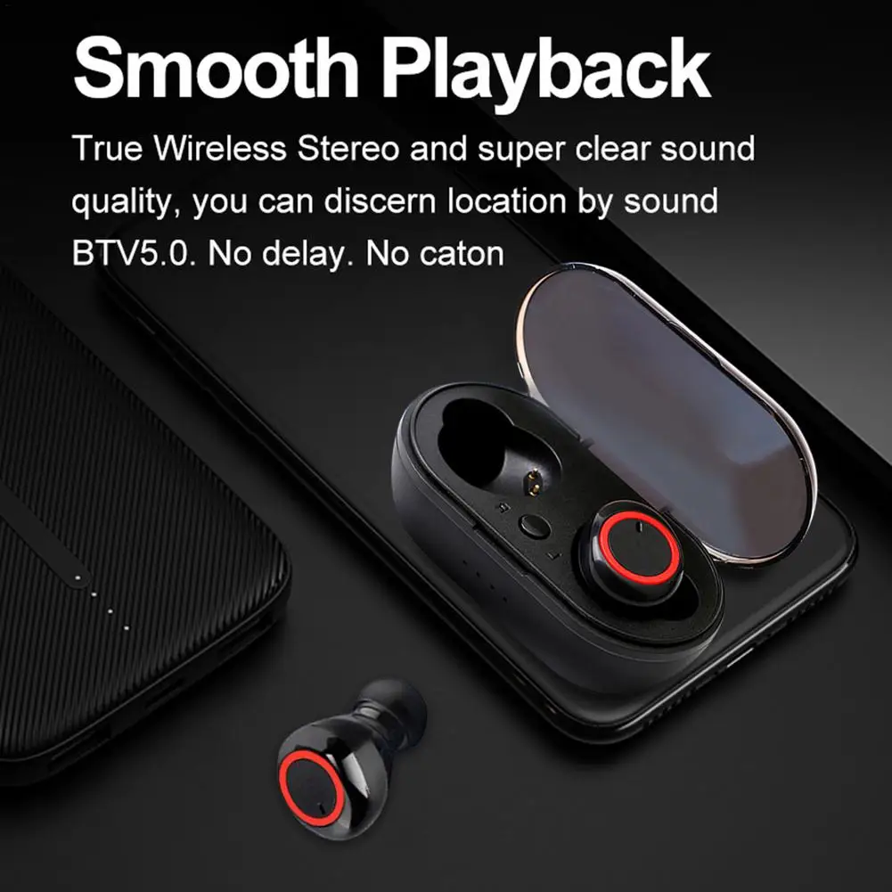 TWS-стереонаушники с микрофоном и поддержкой Bluetooth | Электроника