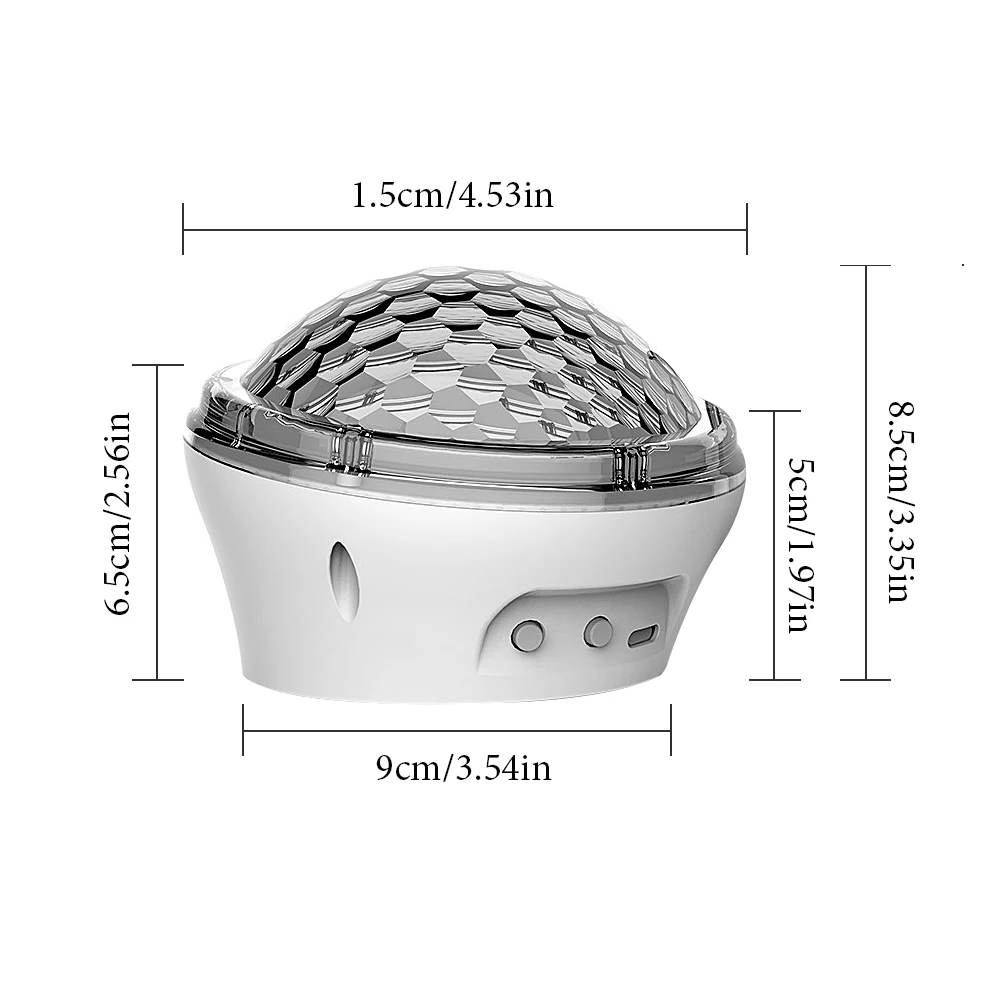 

LED Star Projector Night Light Galaxy Starry Night Lamp Ocean Wave Projector With Music Bluetooth Speaker Remote Control For Kid