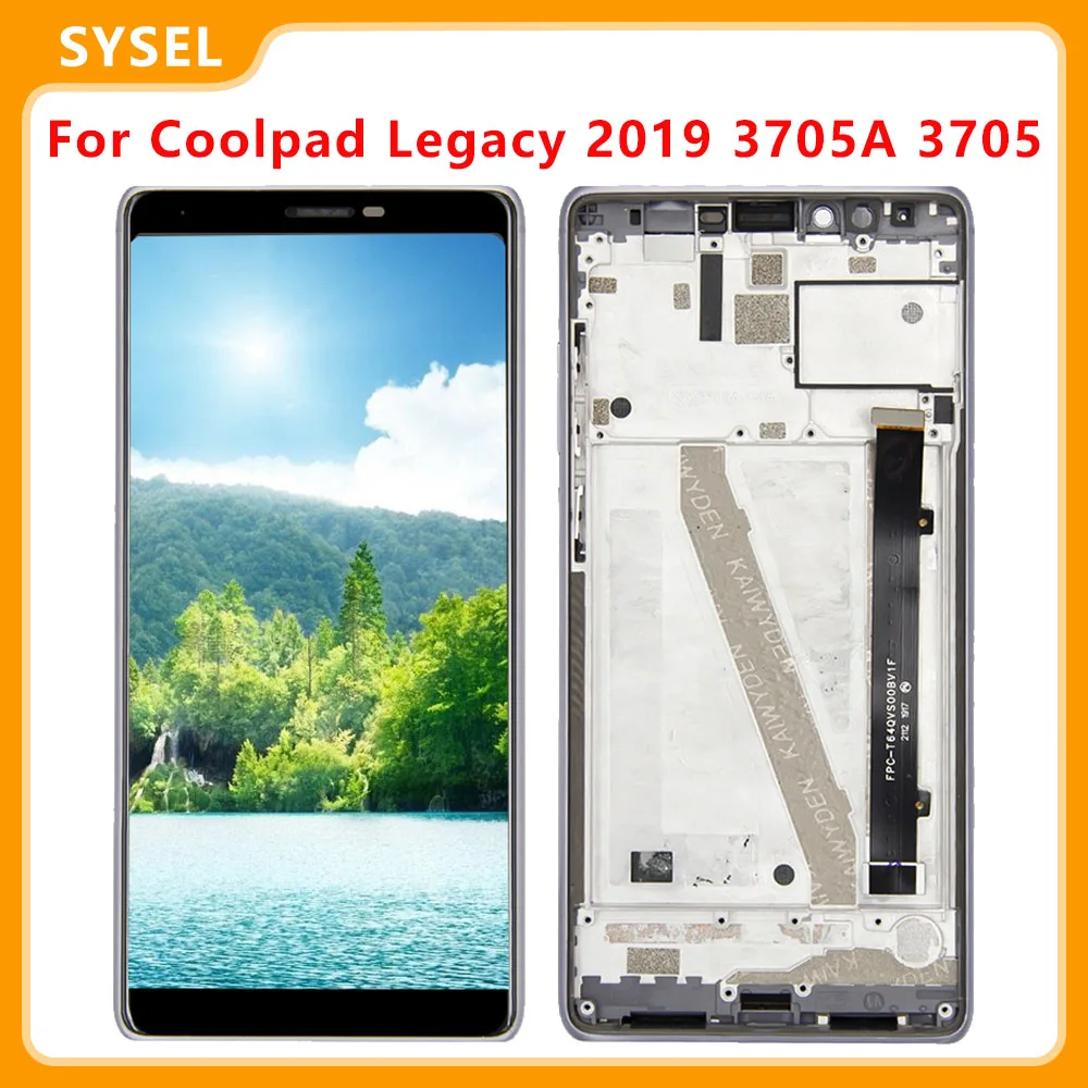 Для Coolpad Legacy 2019 3705A 3705 ЖК дисплей сенсорный экран дигитайзер для Замена|Экраны