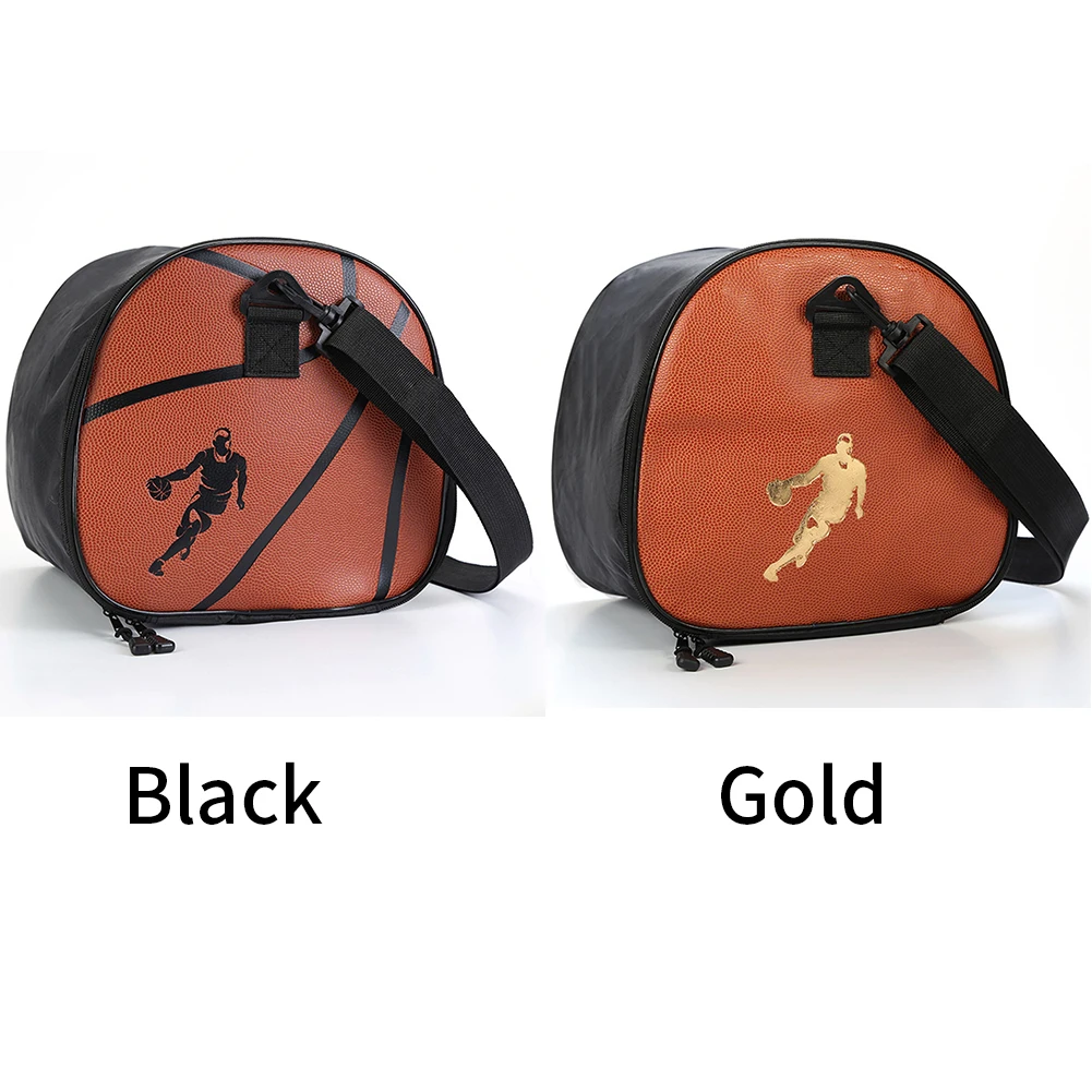 

Accessories Basketball Bag Soccer Single Shoulder Exercise Volleyball Fitness Detachable Strap PU Leather Outdoor Sports Storage