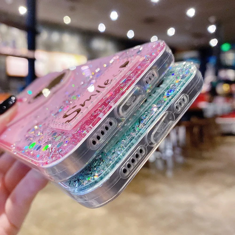 

for iPhone 11 12 Pro Max Mini Case Glitter Silicon for iPhone XS Max XR X Phone Cover on iPhone 7 8 6 6S Plus SE 2020 Star Heart