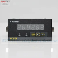 rs485 modbus rtu digital rpm indicator 0 999999 smart digital tachometer rotate speed controller rpm meter with communication