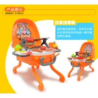 40pcs barbecue game bbq grill set pretend play cooking toy for kids toddler