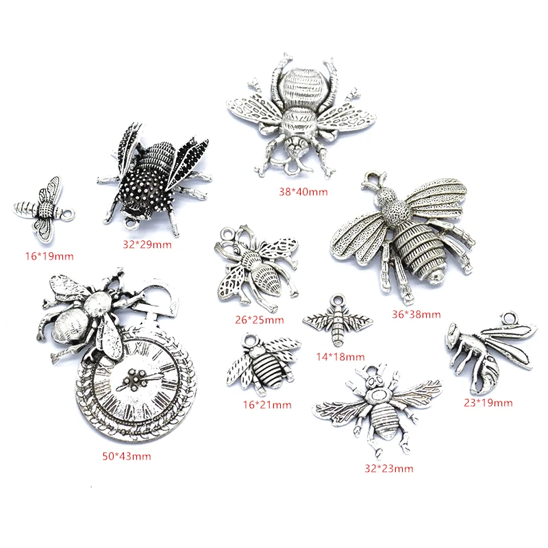 10 шт./компл. подвеска в виде пчелы | Украшения и аксессуары