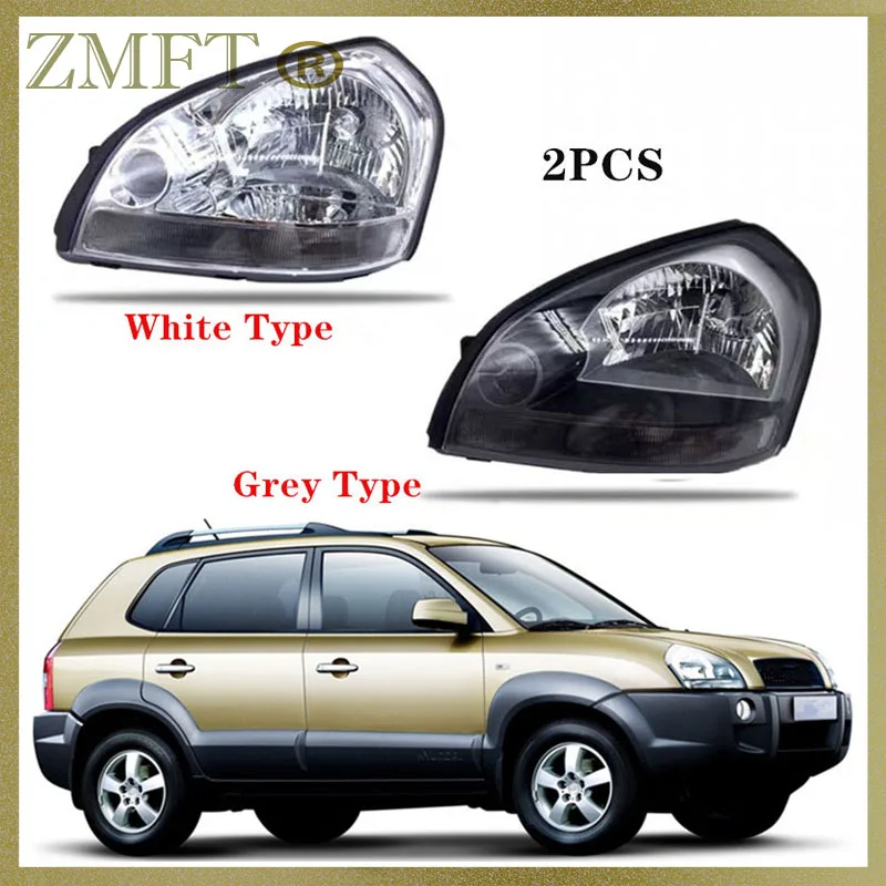 

Фара передняя левая и правая для Hyundai Tucson 2004 2005 2006 2007 2008 2009 2010, 2 шт.