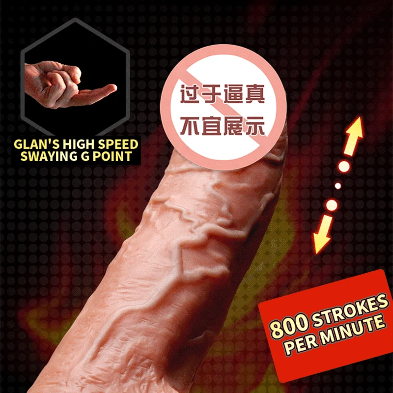 Omysky автоматические телескопические Вибраторы огромные реалистичные