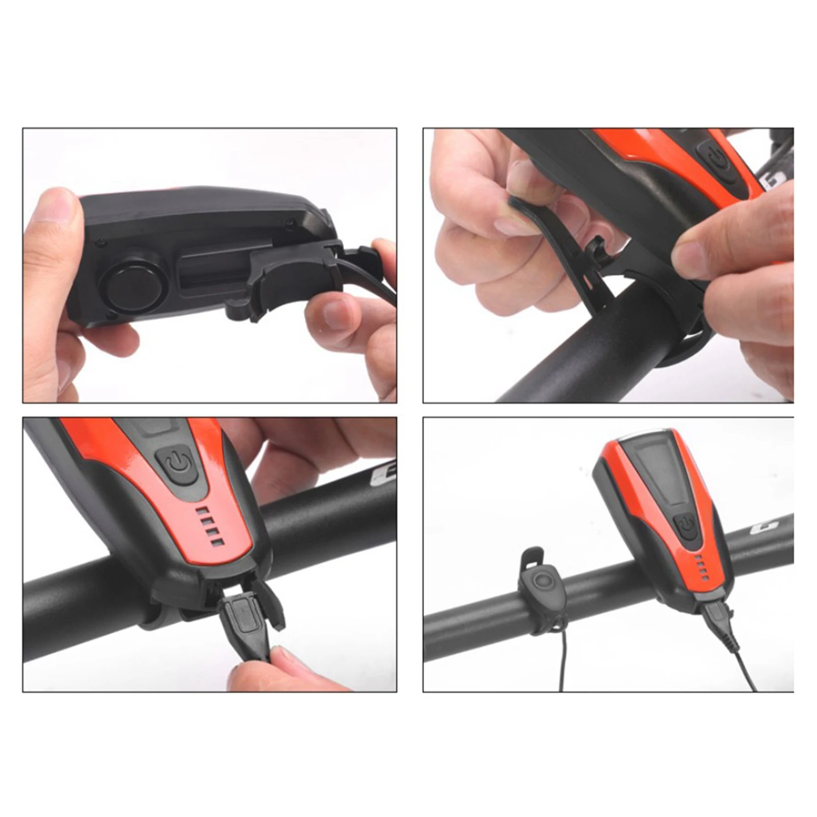 

USB Rechargeable Bike Light Durable Waterproof & Impact Resistant Super