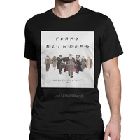 peaky blinder t shirts for men 100 cotton fashion for male t shirts gangster cillian murphy tees sleeve clothing plus size