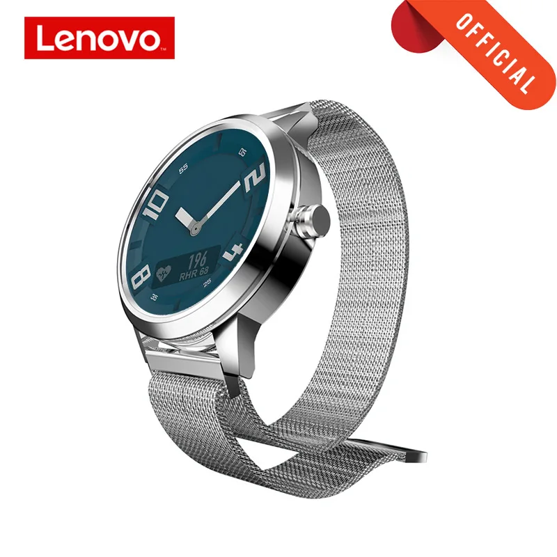 Lenovo Смарт часы X Sports Edition BT5.0 световой указатель Smartwatch OLED экран двойной слой силиконовый ремешок наручные часы