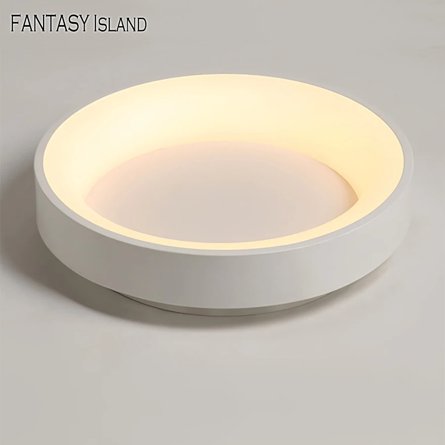 

Round Modern Led Ceiling Lights For Living Room Bedroom Study Room Dimmable+RC Ceiling Lamp Fixtures