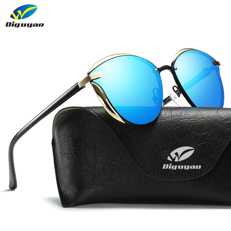 

Солнцезащитные очки женские DIGUYAO, Поляризованные, кошачий глаз