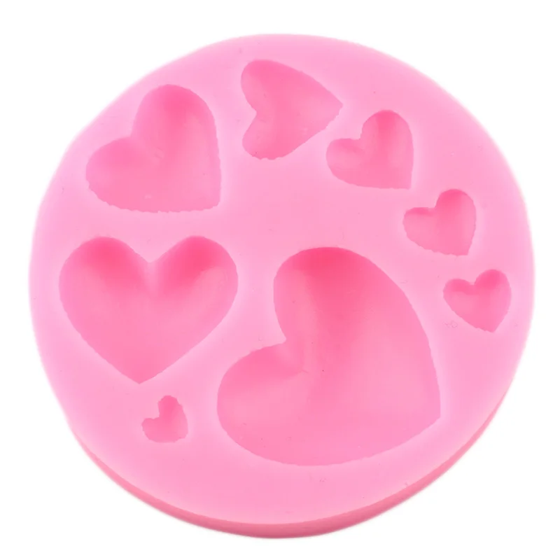 Силиконовая форма для торта в форме сердца|Формы тортов| |